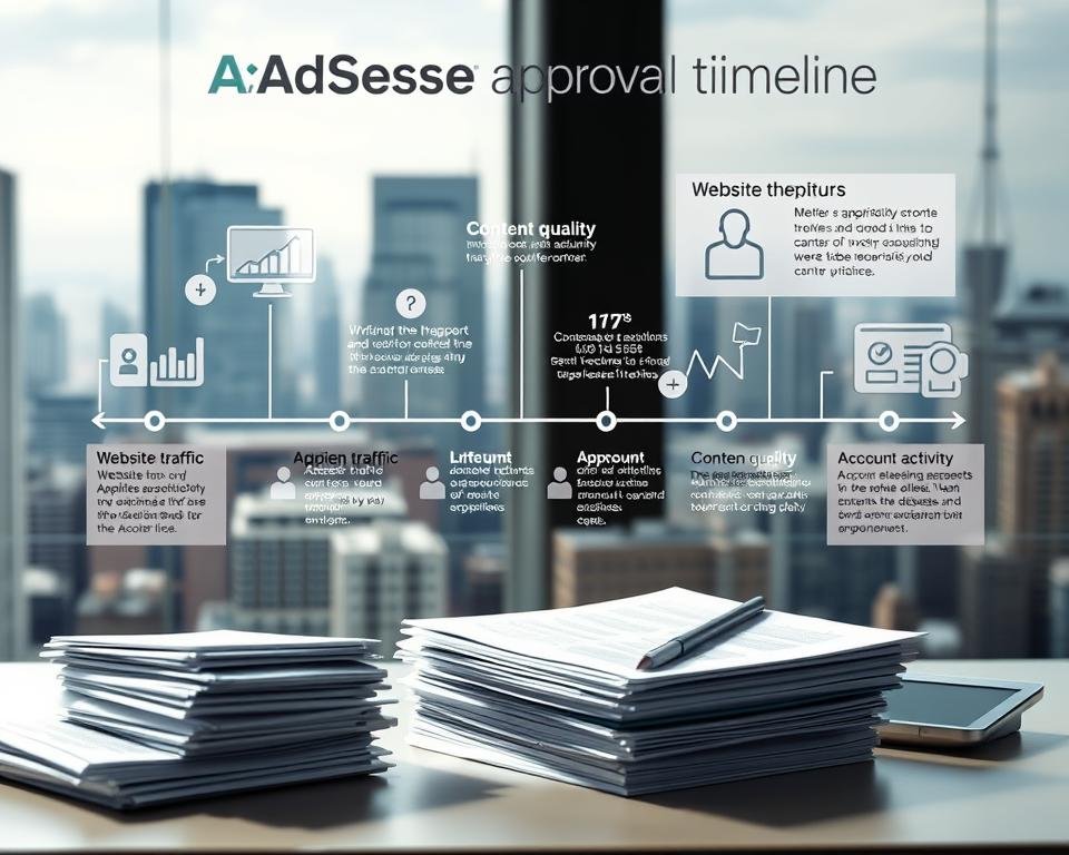 AdSense approval timeline factors