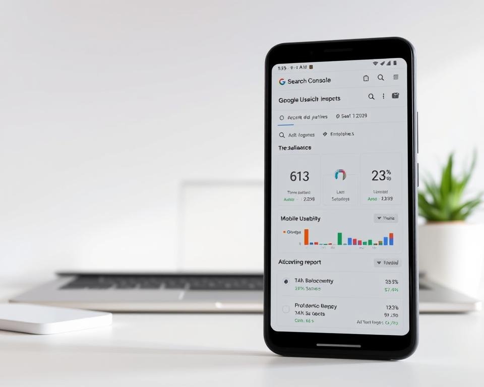 Google Search Console Mobile Usability Report