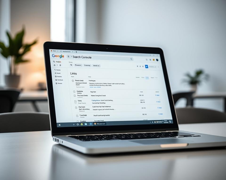 Google Search Console link issues