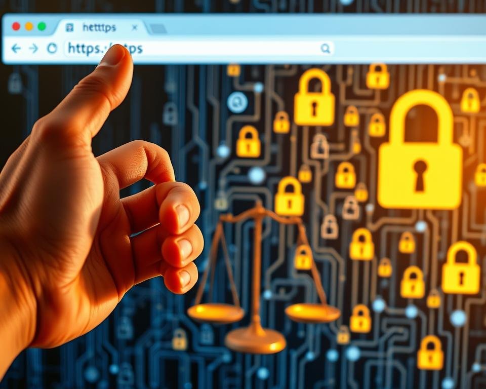 HTTPS impact on user trust