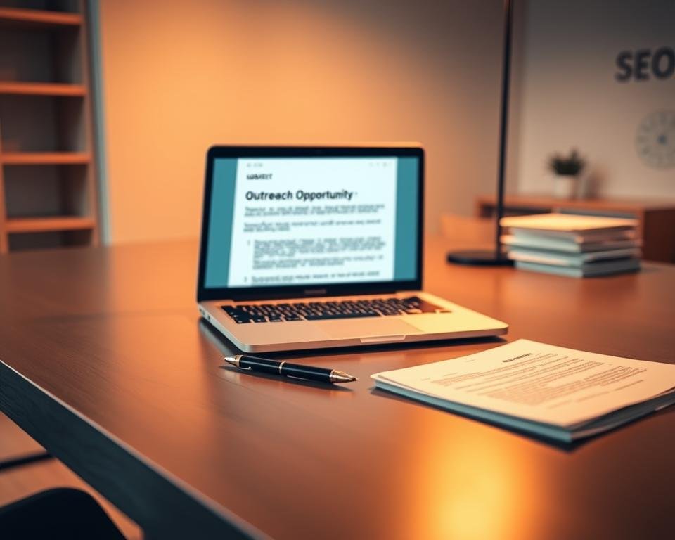 SEO outreach email example