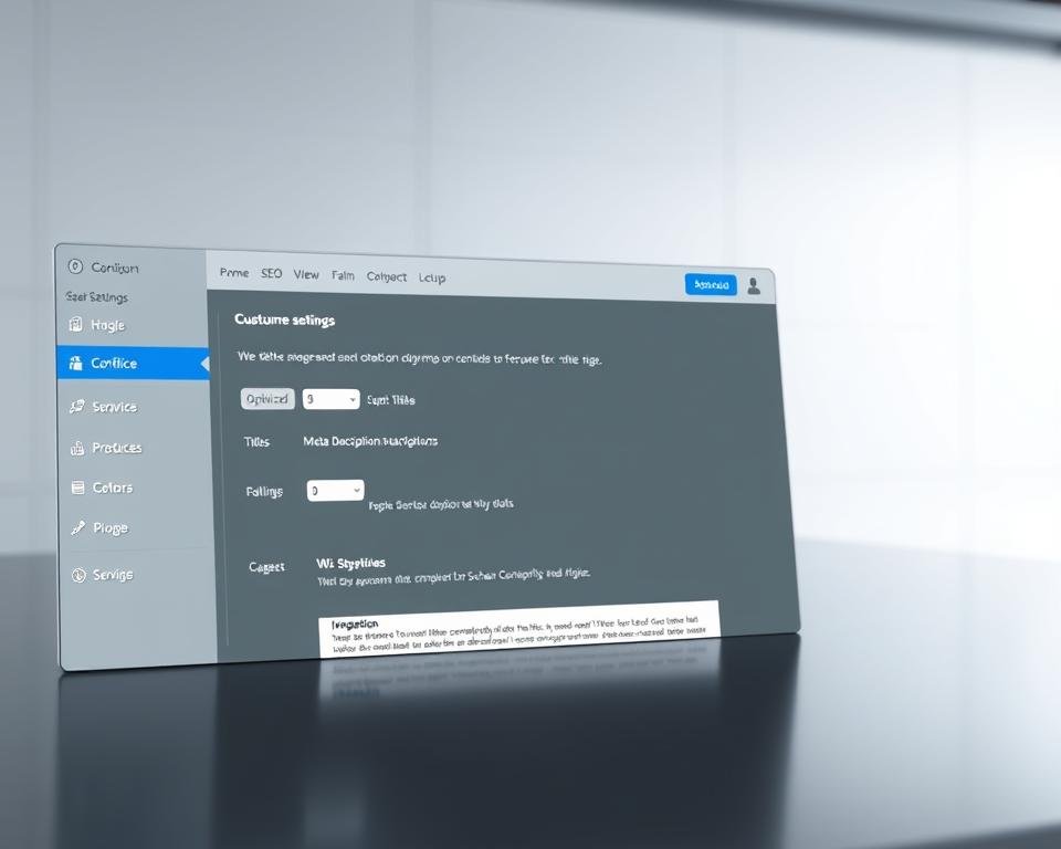 SEO plugin configuration