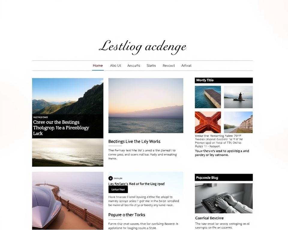 blog layout optimization