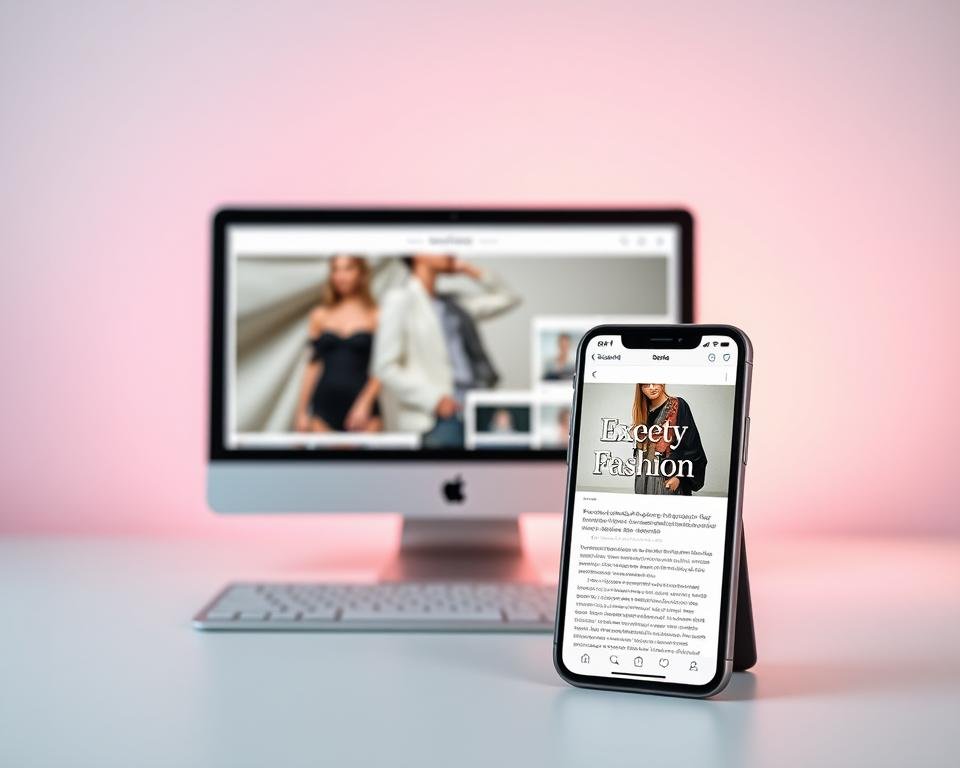 mobile-friendly fashion blog