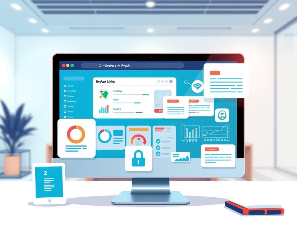 website broken link repair tools